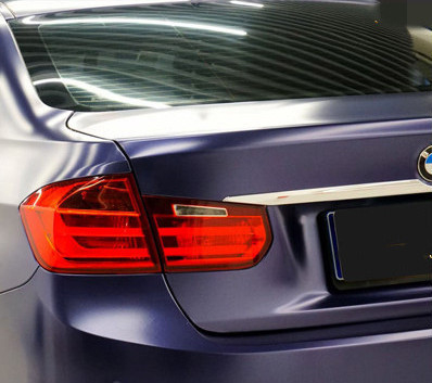 ฟิล์มห่อรถ PET Electric Optic Midnight Blue ไม่ซีดจางกันน้ำ