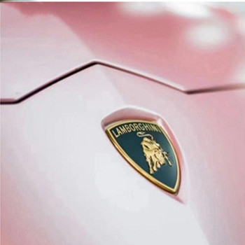 30µm Matte Car Vinyl Wrap ฟองที่ถอดออกได้ฟรี Electro Oprical Cherry Powder