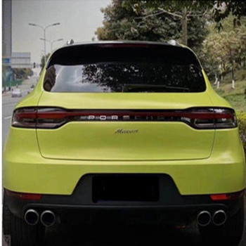 PET Swipeable 60µM Light Bud Green Car Vinyl Wrap กาวอะคริลิกใสแบบถอดได้