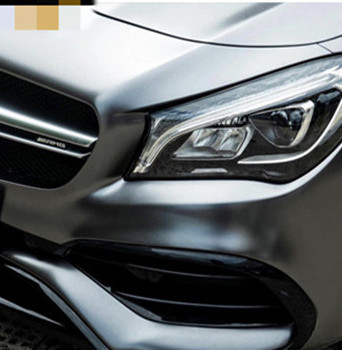 PET AMG Ashes ม้วนไวนิลติดรถยนต์กันความร้อนแบบสไลด์ได้ 140 แกรม