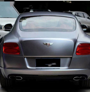 30µm Air Release Electro Optical Space grey Car Vinyl Wrap ป้องกันความเสียหายจากแสงแดด