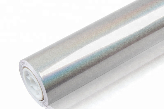 พอลิเมอร์ ปฏิทิน Diamond Silver Glitter รถ ห่อ ฟิล์ม กาวในตัว