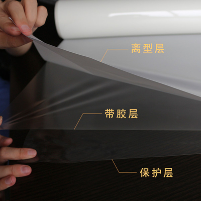 ฟิล์มป้องกันสี PPF เคลือบเงาสุดมัน 6MIL TPU ฟิล์มกันรอยสำหรับรถยนต์