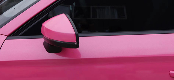 High เงา Rose Red รถ ห่อ Slidable Air Release ไวนิล ห่อ ทนต่อรังสี UV