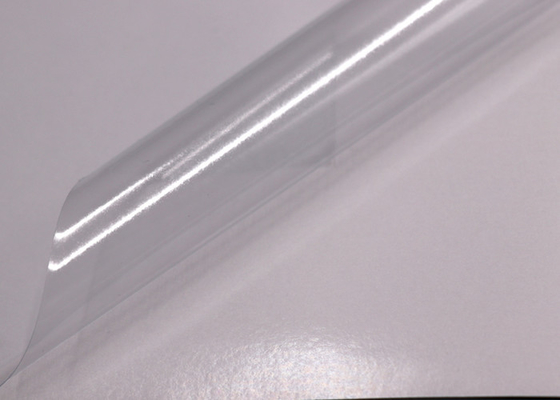 ฟิล์มพิมพ์ดิจิตอลอิงค์เจ็ทโปร่งใส Anti UV 1.27m Width