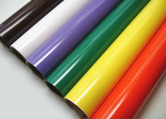 การตัดสีเคลือบเงา 0.1 มม. ปฏิทิน ไวนิล ฟิล์ม ฟิล์มพีวีซีแบบกาวในตัว